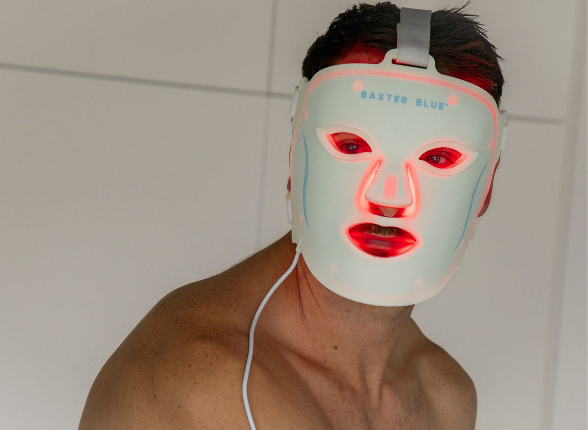 Red Light Face Mask - Baxter Blue